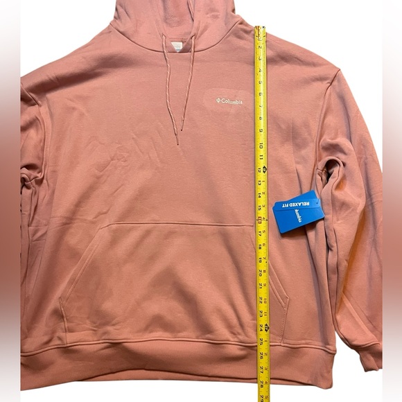 Columbia Women’s XL Aldermore Hoodie Pink Front Pocket New MSRP $79 - Picture 3 of 10